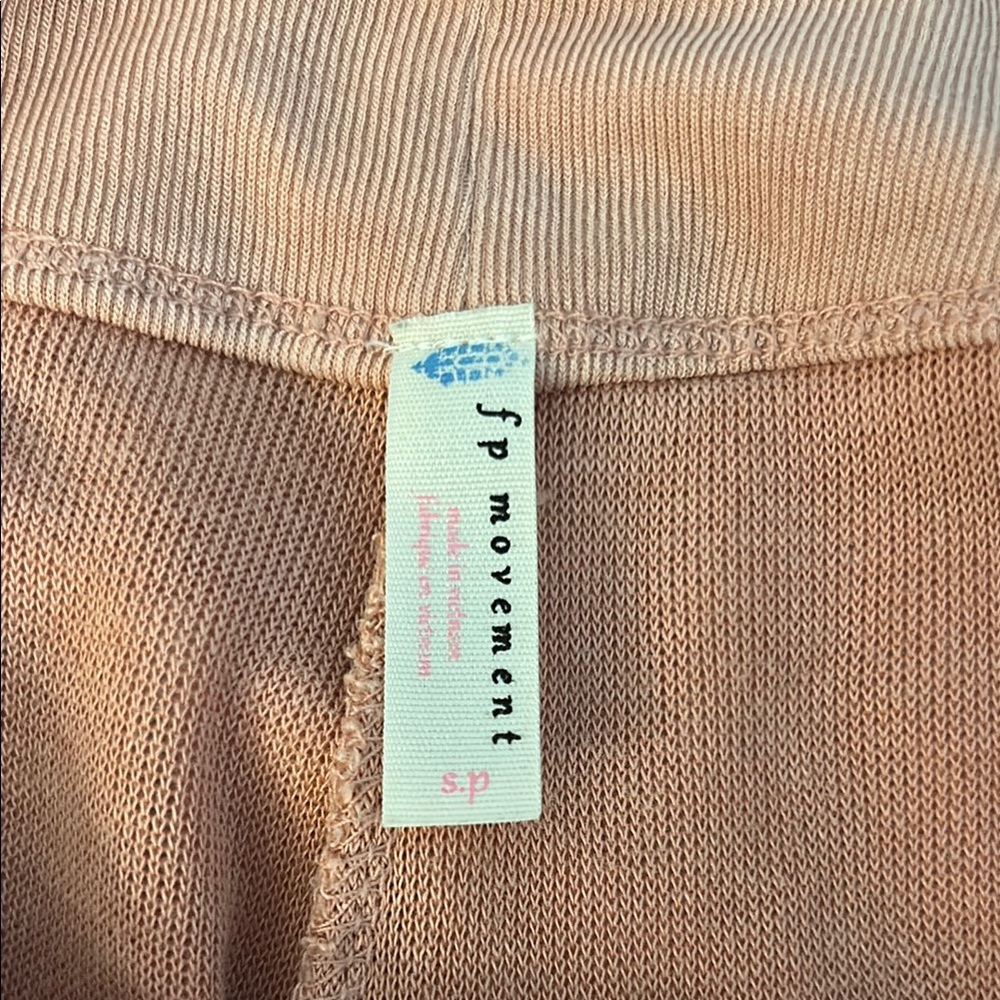 FP Movement by Free People Peach Wide Leg Pants - Picture 3 of 4